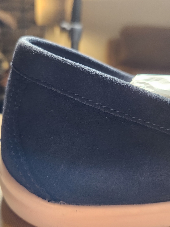 Johnston & Murphy Navy Venetian Emglish Sueade Slip On Size 13 main image 9